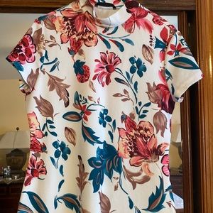 SHEIN XL floral form fitting dress stretchy material